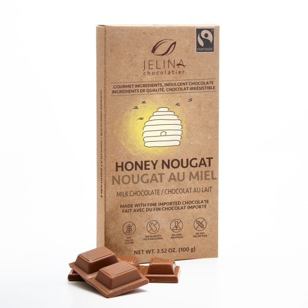 Fairtrade – Milk Chocolate Honey Nougat